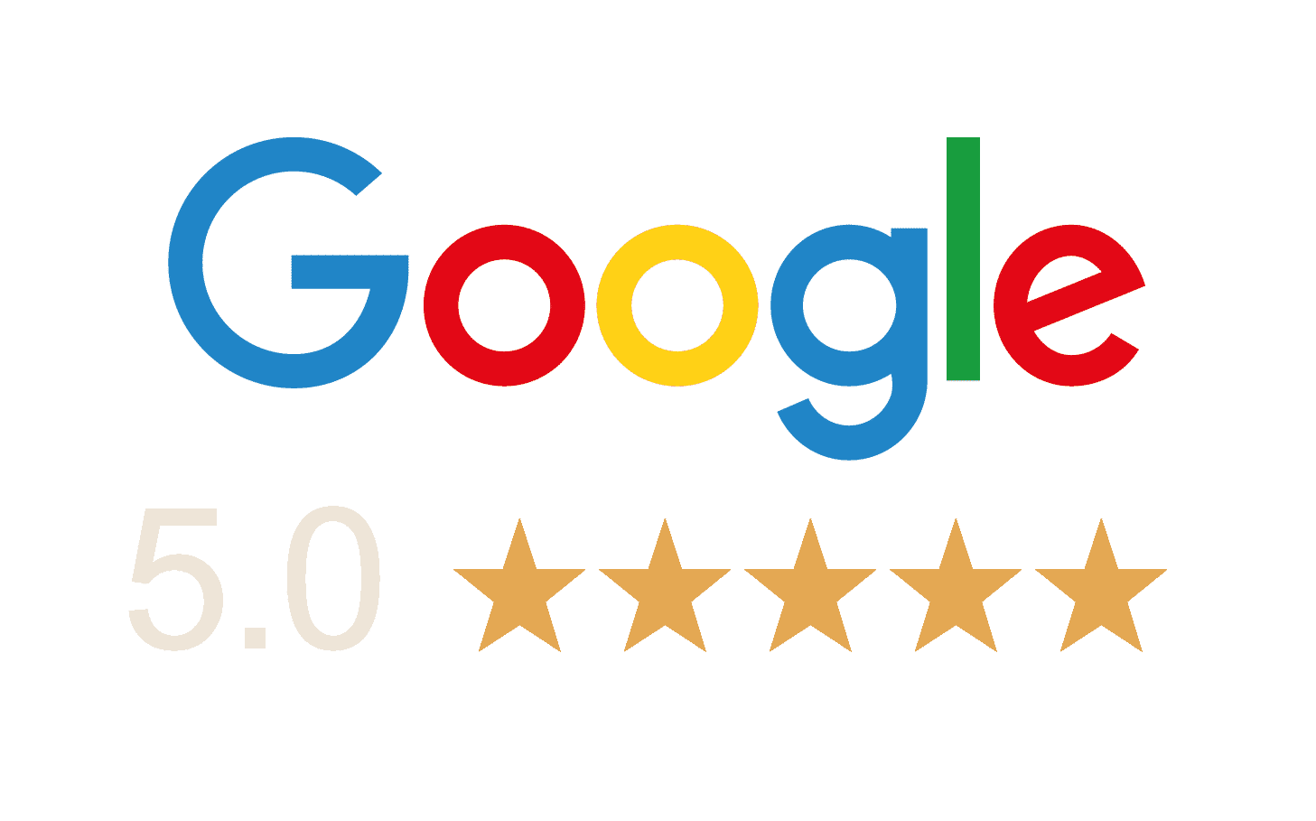 5 Star Google Rating